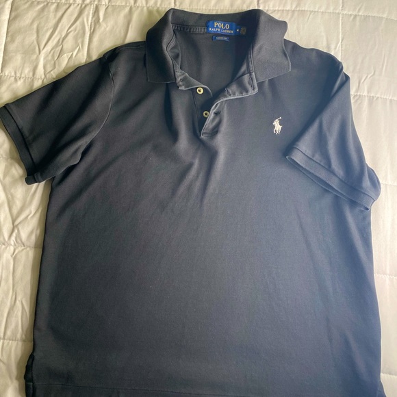 Polo Ralph Lauren Black Polo Shirt Classic Fit - Picture 5 of 5